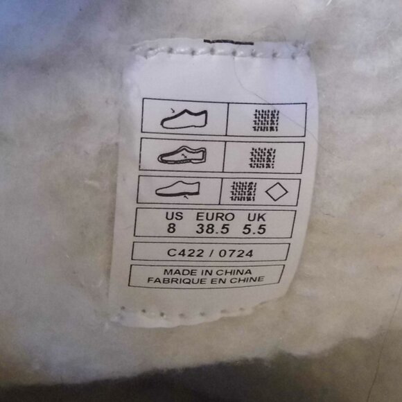 ROCKET DOG Artic Clog Tan/Faux Fur Slip On Clogs Womens Size 8 - Picture 7 of 7